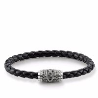 Bracciale Thomas Sabo Sterling Silver Rebel At Heart in Argento Zirconia UB0005-820-11-L19 - UB0005-820-11-L19